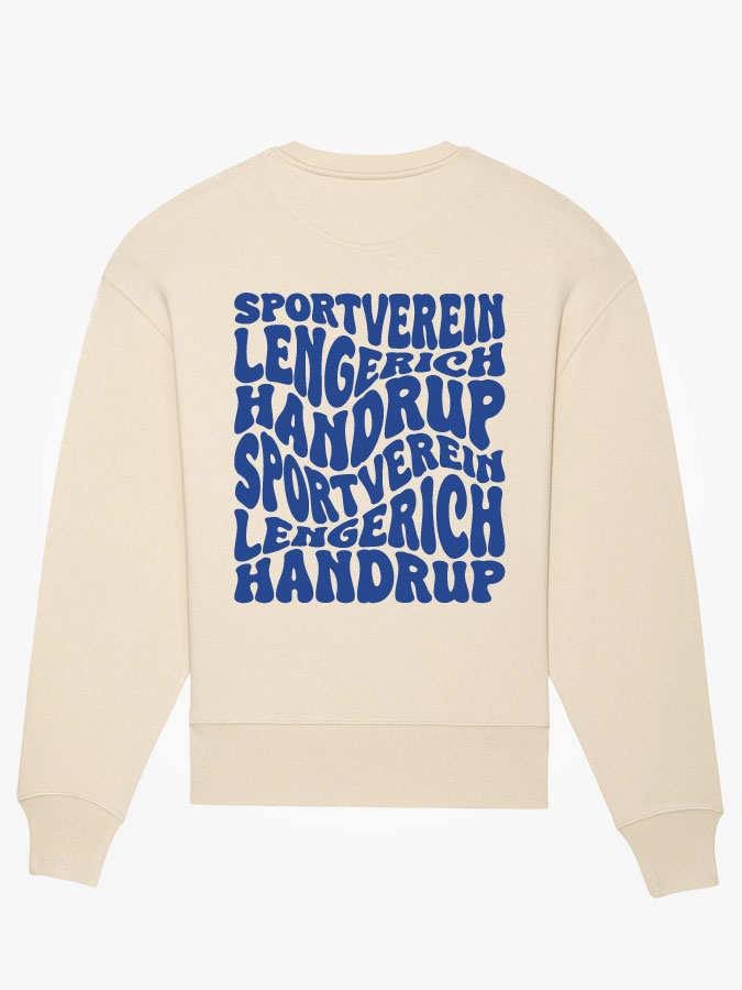 Oversized Sweater Wavy Herren