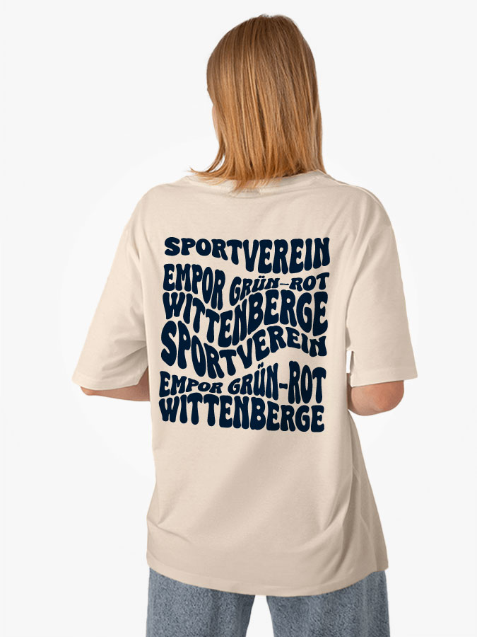 Oversized Shirt Wavy Unisex