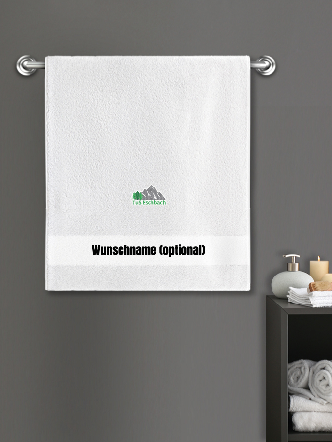 Badehandtuch Team Sticklogo