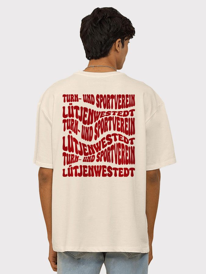 Oversized Shirt Wavy Herren