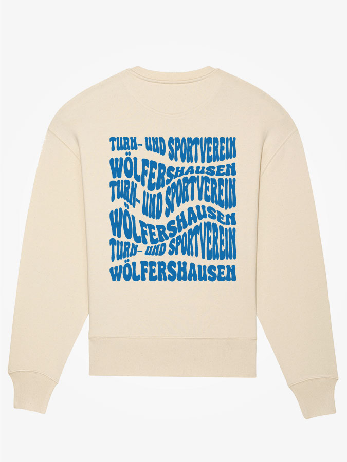 Oversized Sweater Wavy Herren