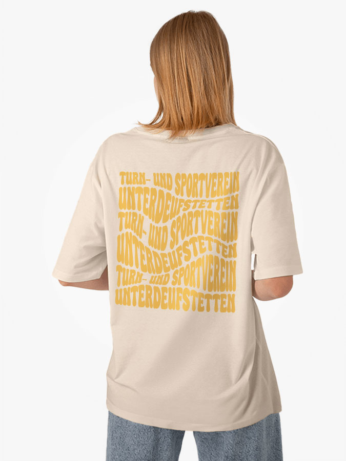 Oversized Shirt Wavy Damen
