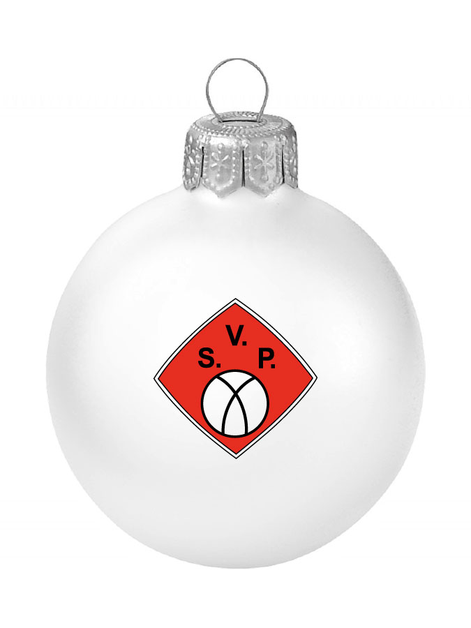 Weihnachtskugel Logo 8cm