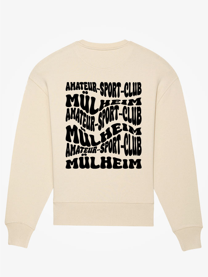 Oversized Sweater Wavy Herren