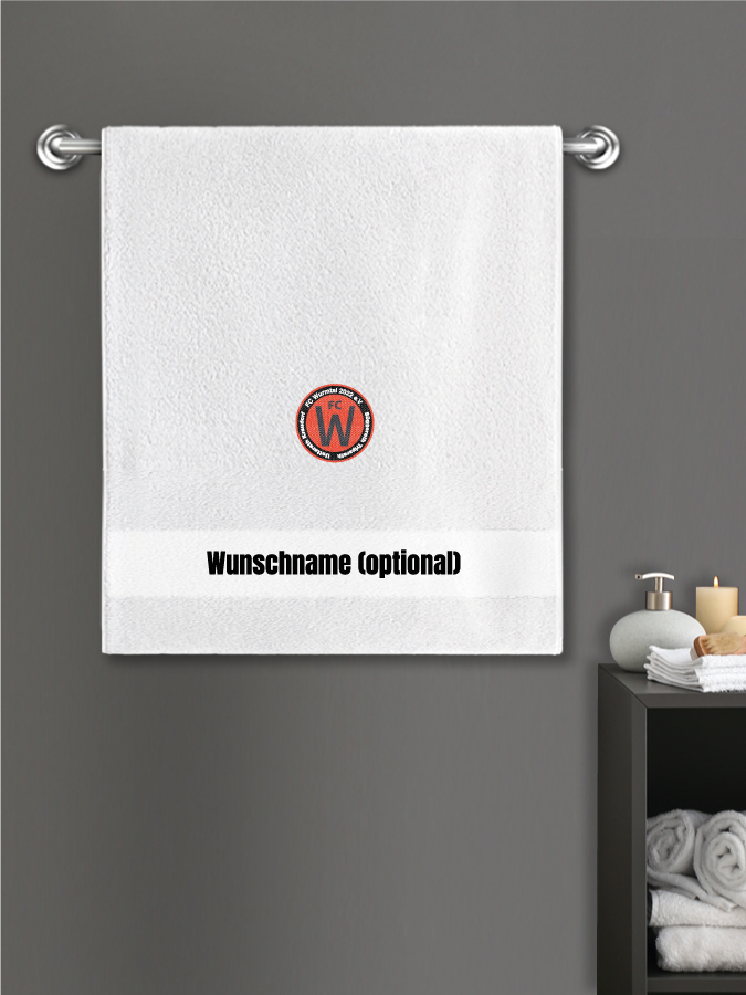 Badehandtuch Team Sticklogo