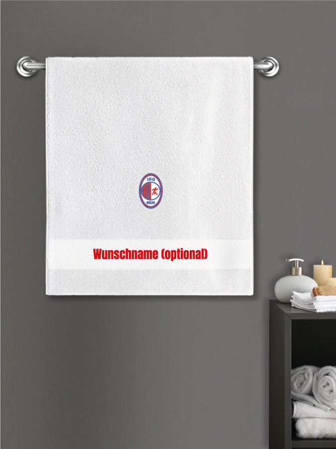 Badehandtuch Team Sticklogo