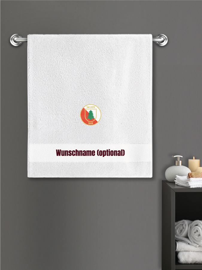 Badehandtuch Team Sticklogo