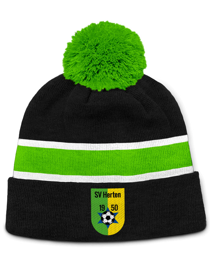 Bommelmütze Sticklogo