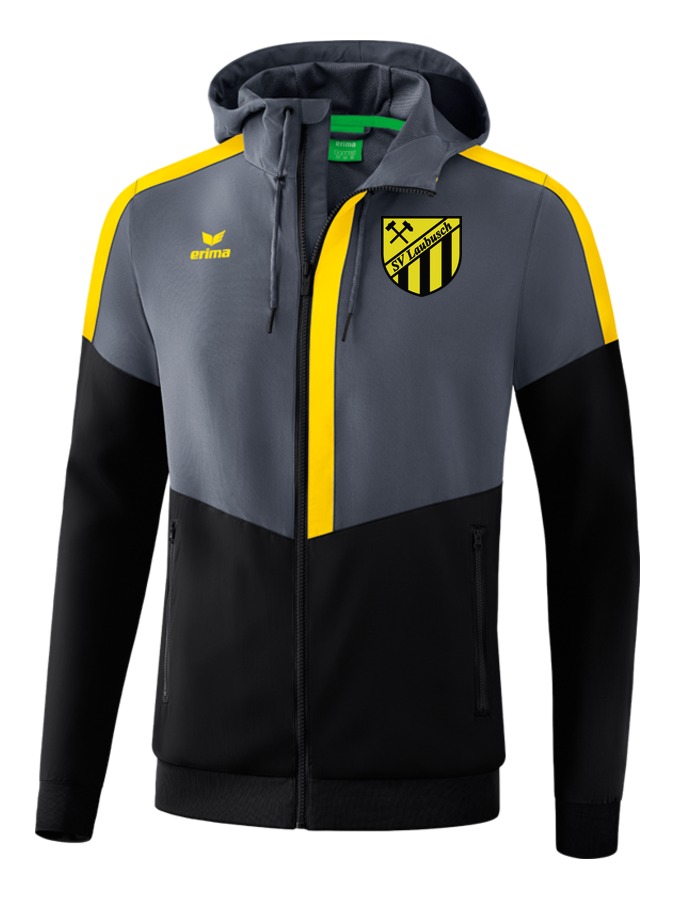 Erima Squad Tracktop Jacke mit Kapuze