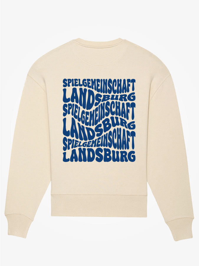 Oversized Sweater Wavy Herren