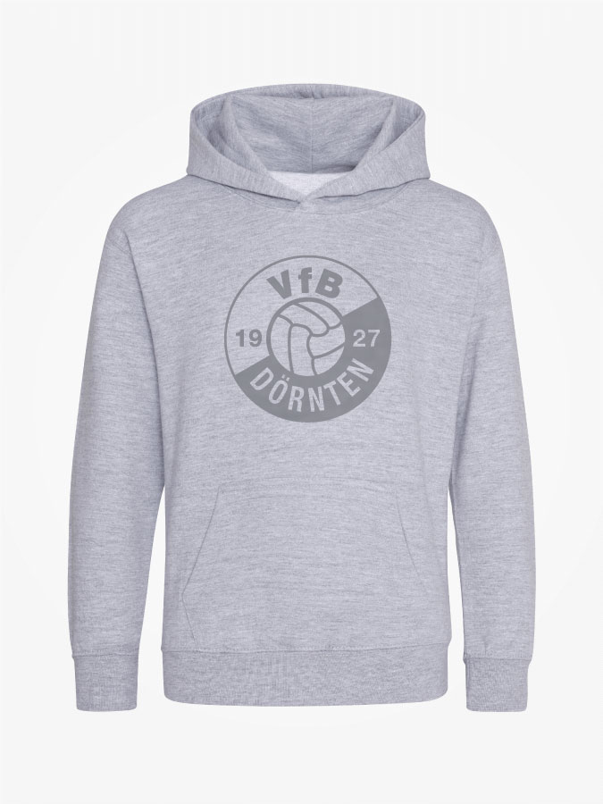 Hoodie All Grey Kids Unisex