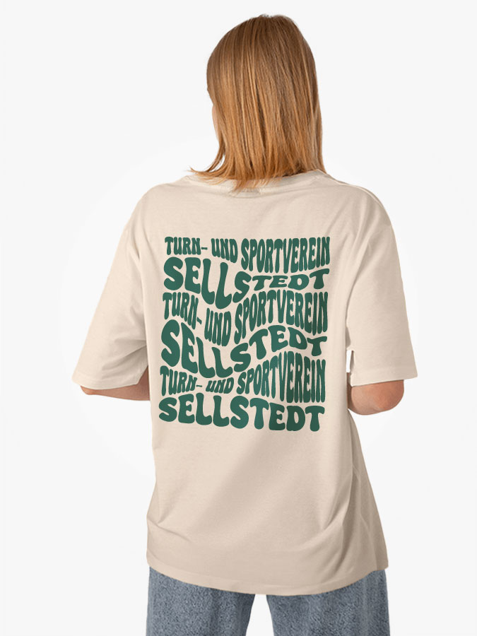 Oversized Shirt Wavy Unisex