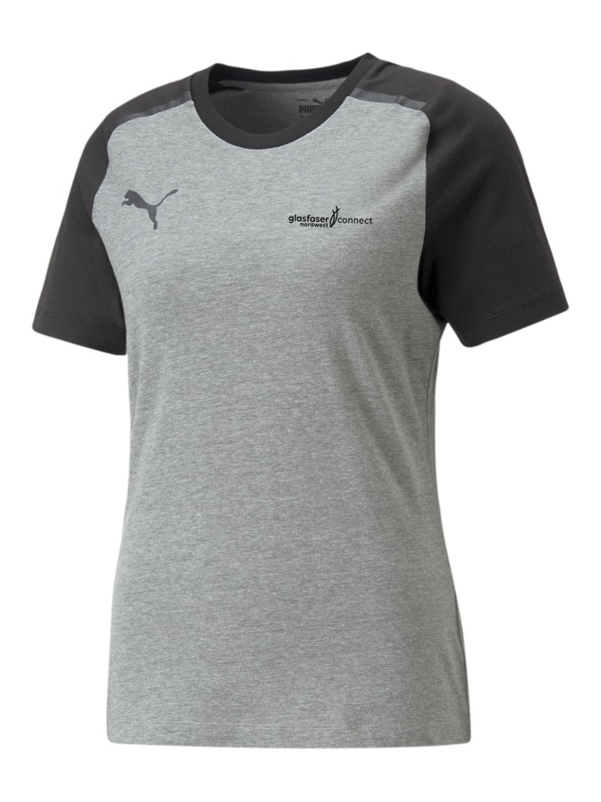 PUMA teamCUP Casuals T-Shirt Damen