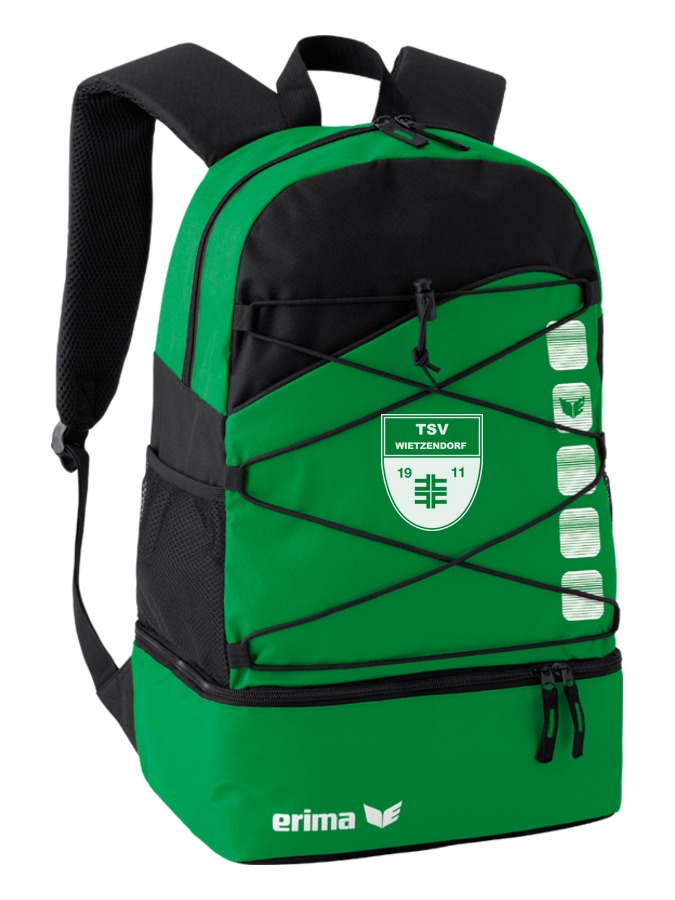 Erima Club 5 Multifunktionsrucksack mit Bodenfach