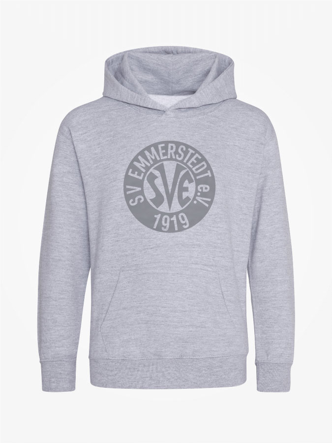 Hoodie All Grey Kids Unisex