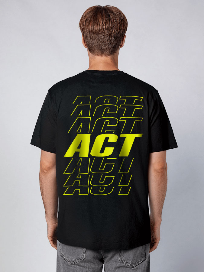 Oversized Shirt Neon Herren