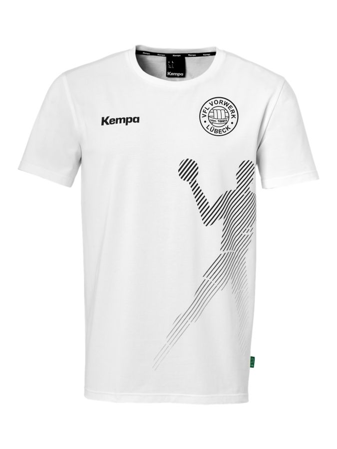 Kempa T-Shirt Black & White