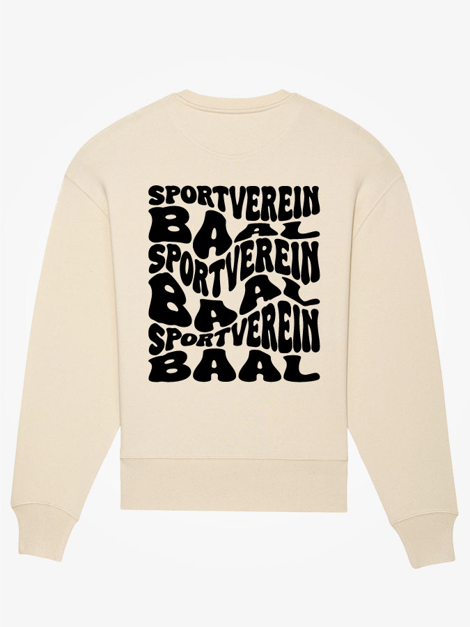 Sweatshirt Oversized Wavy Herren