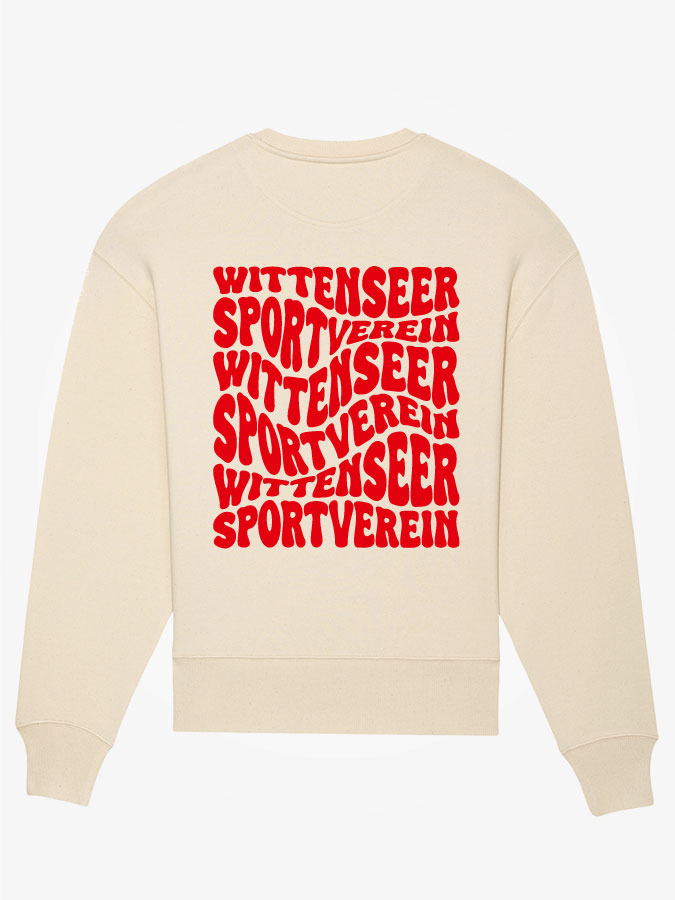 Sweatshirt Oversized Wavy Herren