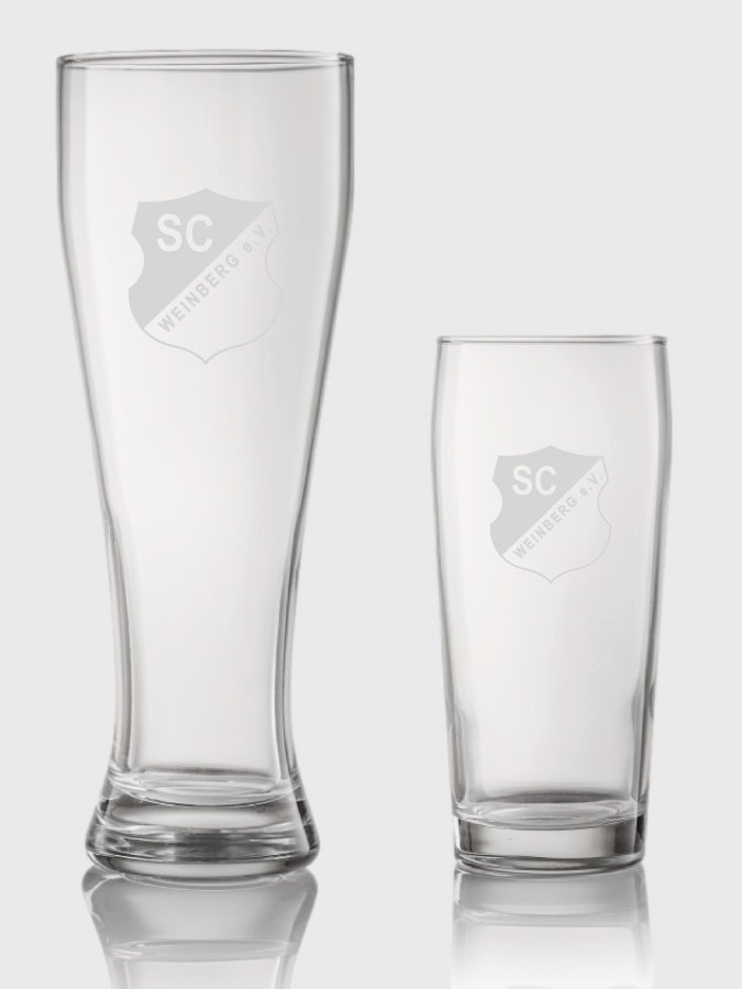 Biergläser Gravur