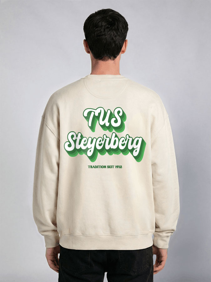 Oversized Sweater Vintage Herren