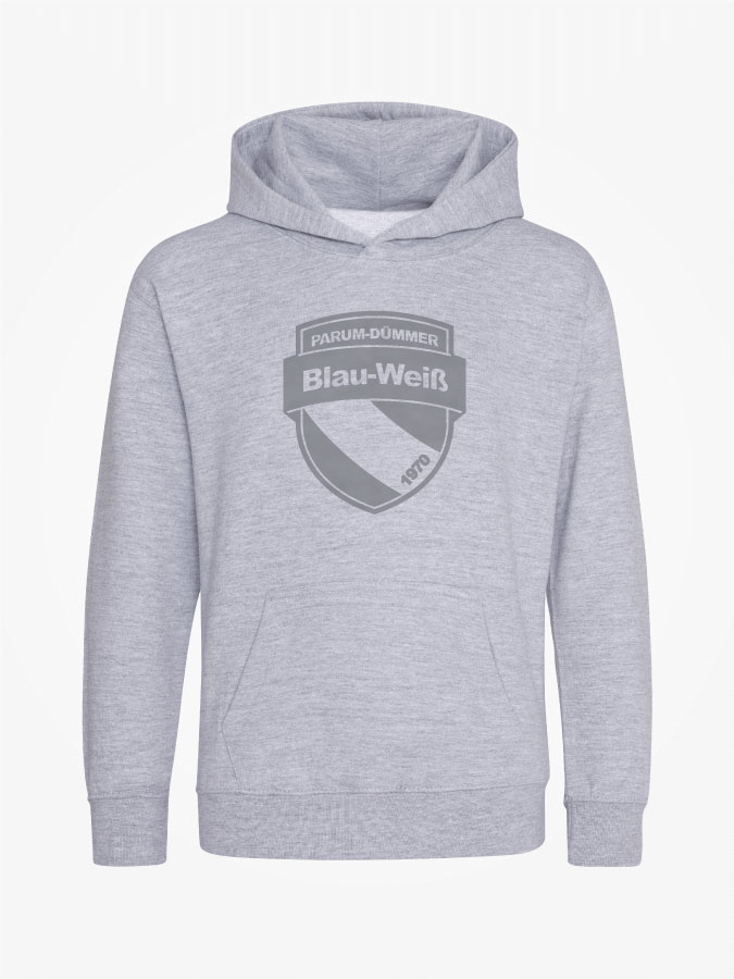 Hoodie All Grey Kids Unisex