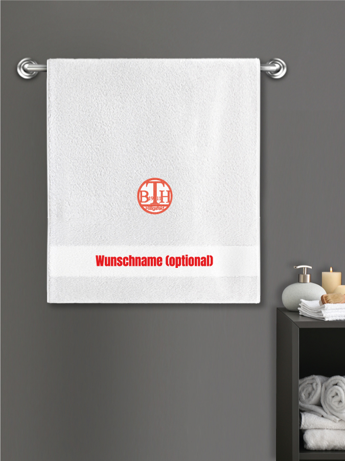Badehandtuch Team Sticklogo