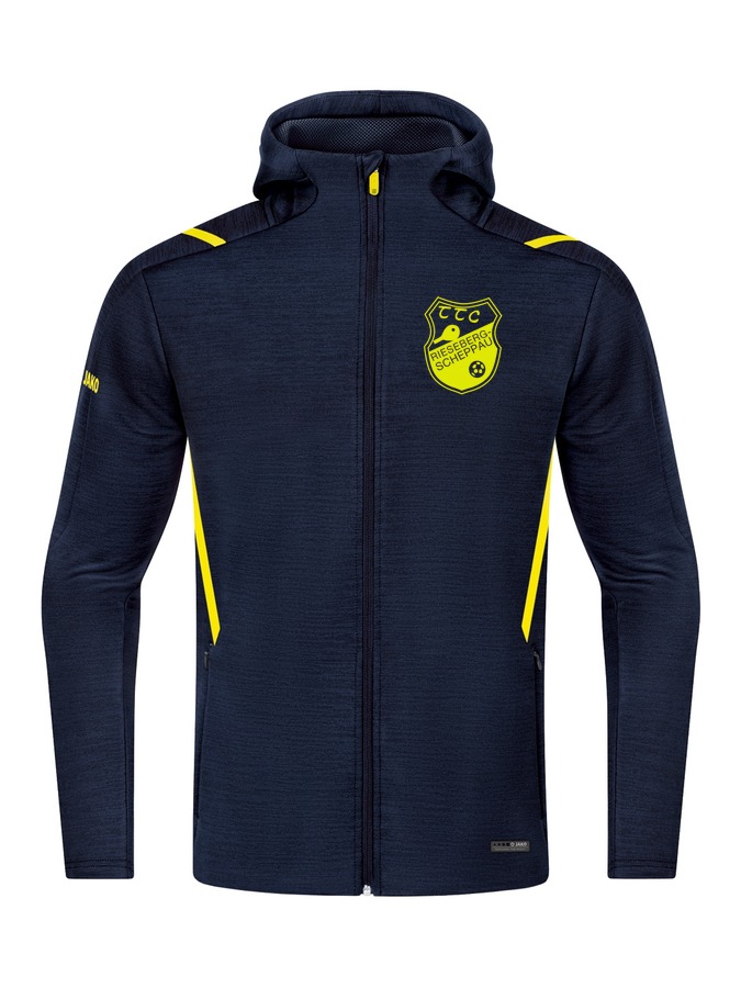 Jako Freizeitjacke Challenge mit Kapuze