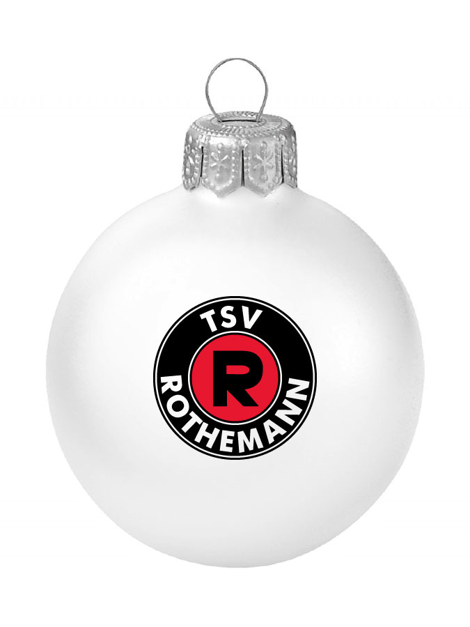 Weihnachtskugel Logo 8cm