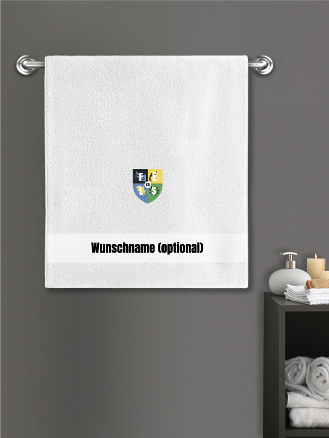 Badehandtuch Team Sticklogo