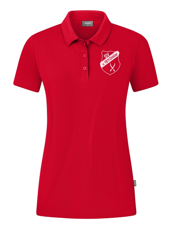 Jako Poloshirt Organic Stretch Damen
