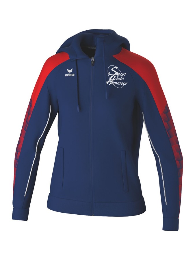 Erima Evo Star Trainingsjacke mit Kapuze Damen
