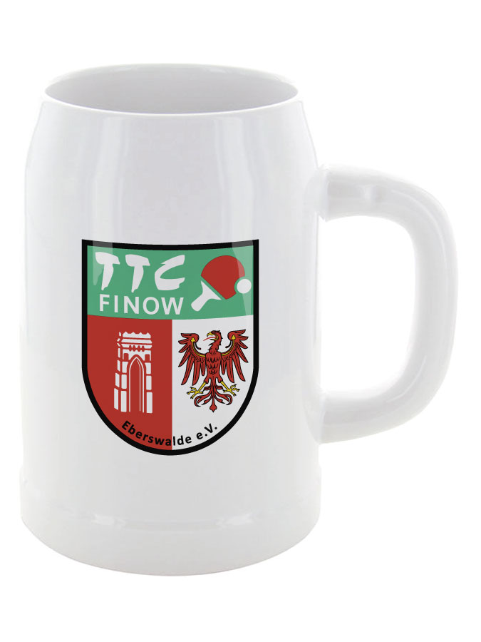 Bierkrug 0,5l Logo