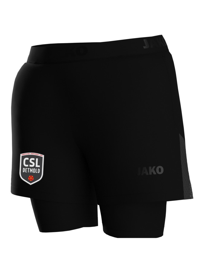 Jako 2-in-1-Short Power Damen