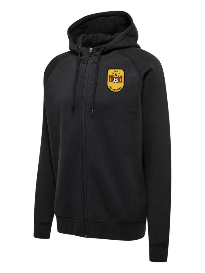 Hummel Red Heavy Zip Hoodie