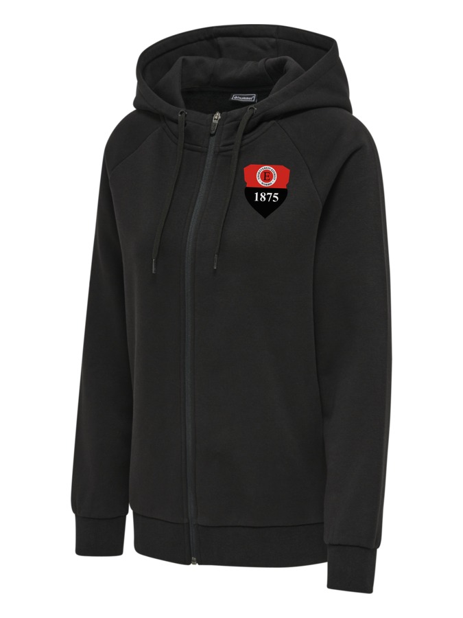 Hummel Red Classic Zip Hoodie Damen