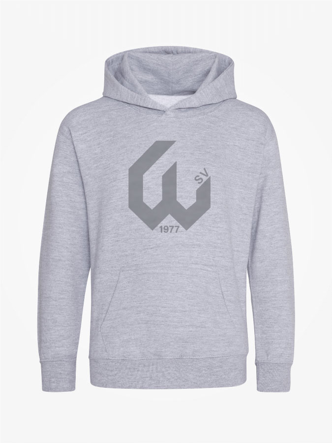 Hoodie All Grey Kids Unisex