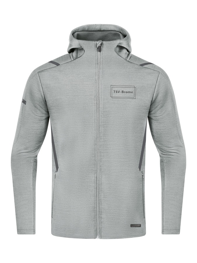 Jako Freizeitjacke Challenge mit Kapuze