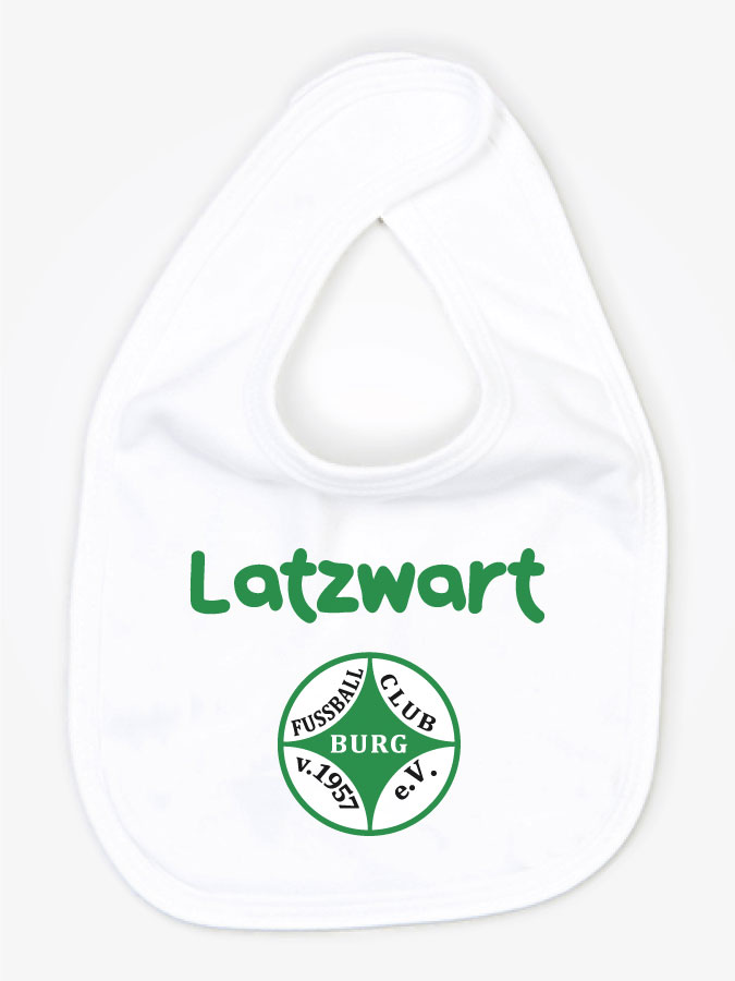Babylätzchen Latzwart
