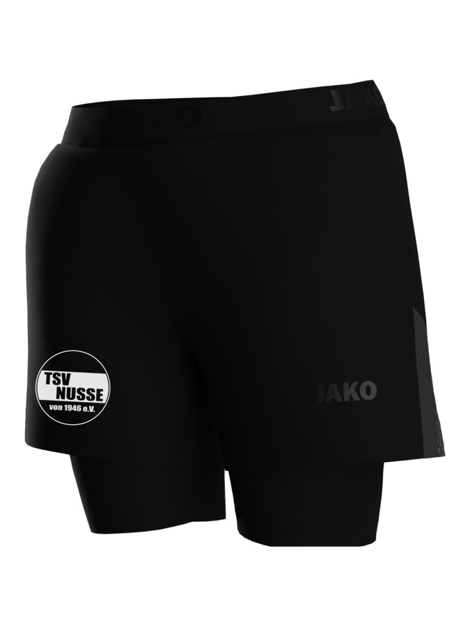 Jako 2-in-1-Short Power Damen