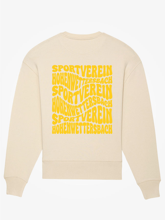 Sweatshirt Oversized Wavy Herren