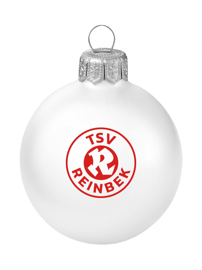 Weihnachtskugel Logo 8cm