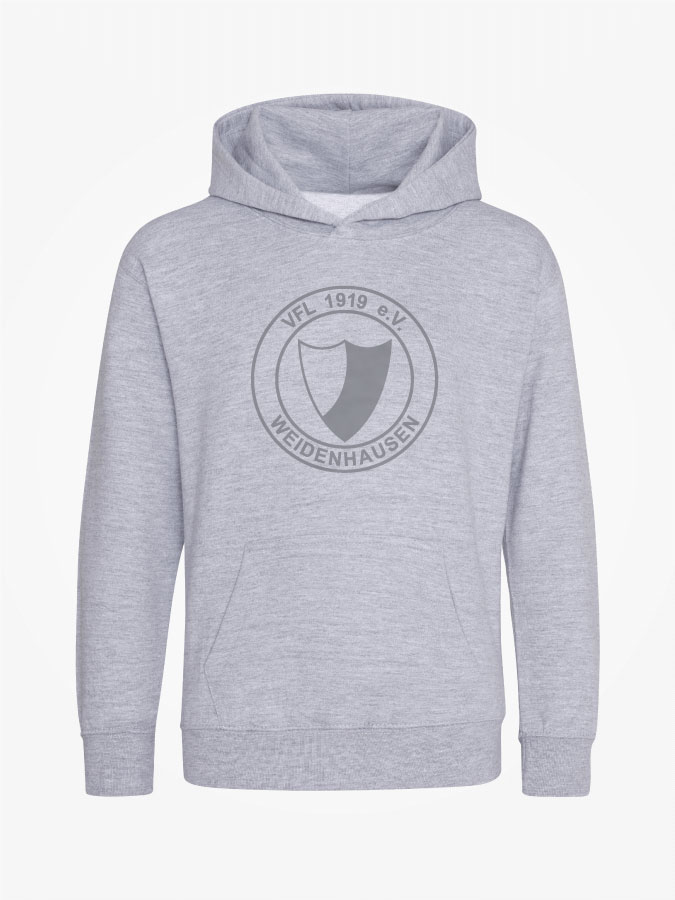 Hoodie All Grey Kids Unisex