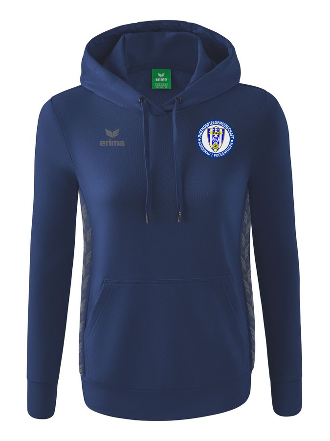 Erima Essential Team Kapuzensweat Damen