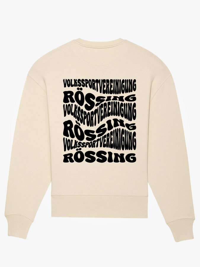 Oversized Sweater Wavy Herren