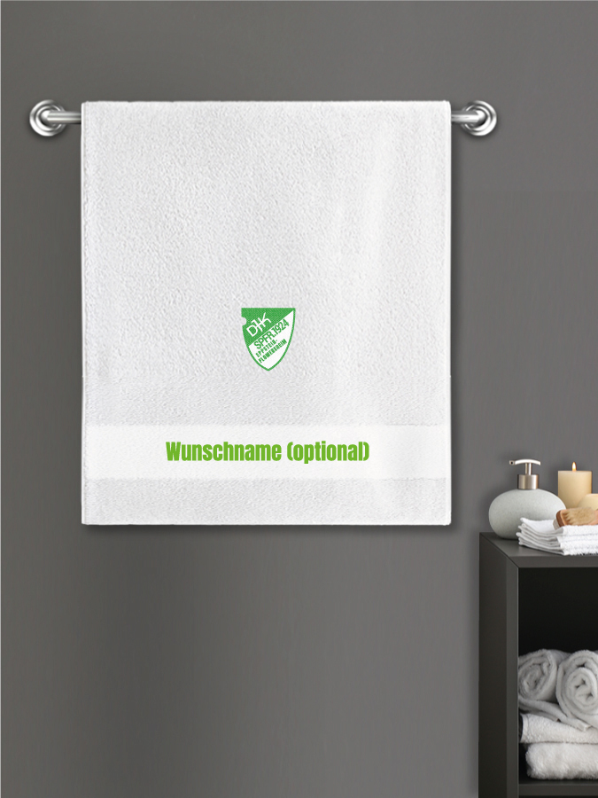 Badehandtuch Team Sticklogo