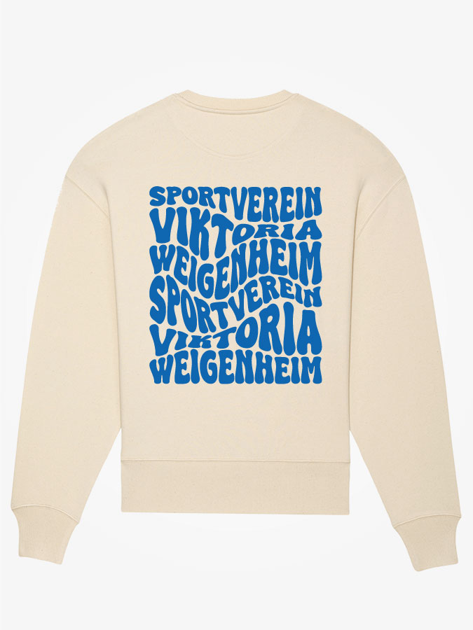 Oversized Sweater Wavy Herren