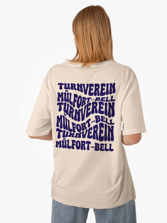 Oversized Shirt Wavy Unisex