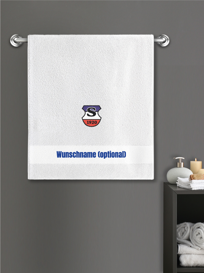 Badehandtuch Team Sticklogo