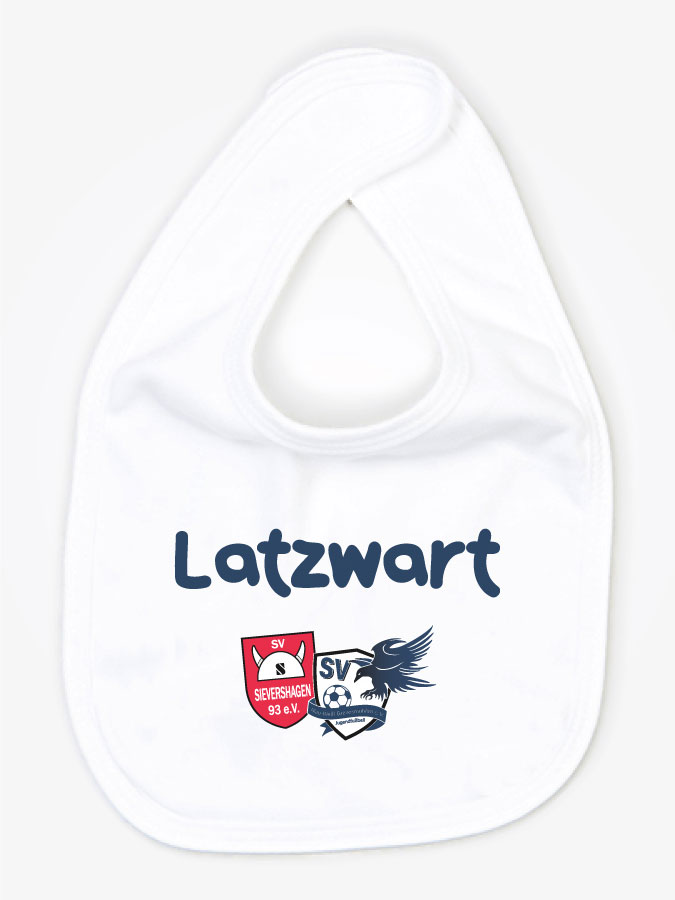 Babylätzchen Latzwart